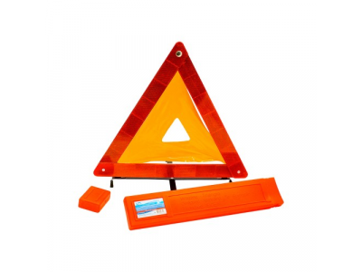 Знак аварийной остановки в широком кейсе