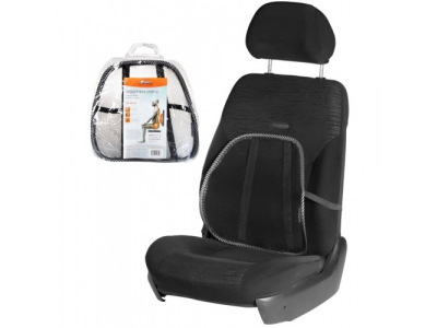 Поддержка спины анатомическая, черная AIRLINE