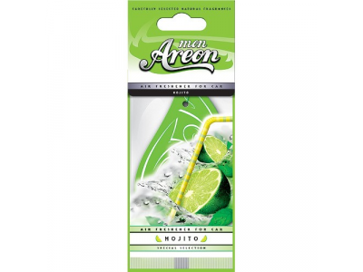 Ароматизатор воздуха подвесной AREON бумажный MON AREON (MOJITO)
