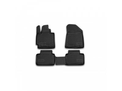 Коврики в салон KIA Soul, 2014->, 4 шт. (полиуретан)
