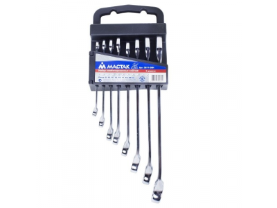 Набор комбинированных ключей, 8-22 мм, 8 предметов, МАСТАК