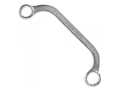 Ключ накидной изогнутый "стартерный" 19х22 мм, W6511922 JONNESWAY