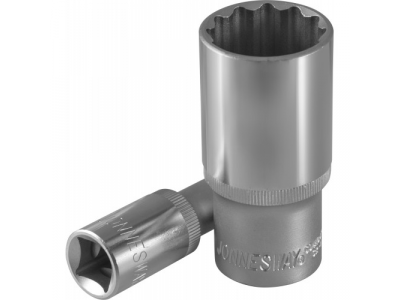 Головка торцевая глубокая 12-гранная 1/2"DR 18 мм., S04HD4718 JONNESWAY от JONNESWAY Головка торцевая глубокая 12-гранная 1/2"DR 18 мм., S04HD4718 JONNESWAY