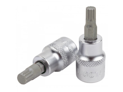 Головка торцевая с вставкой spline 1/2" M14 L=55мм от LICOTA Головка торцевая с вставкой spline 1/2" M14 L=55мм