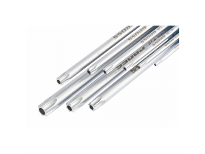 Набор ключей имбусовых TORX-TT, 9 шт:T10-T50, экстра-длин., S2, сатинированные// Gross