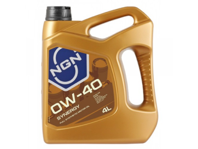 0W-40 SM/CF SYNERGY 4L от NGN 0W-40 SM/CF SYNERGY 4L