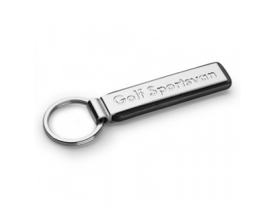 Брелок Volkswagen Golf Sportsvan Key Chain Pendant Silver Metal, артикул 5G0087010JKA