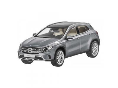 Модель автомобиля Mercedes GLA, Mountain Grey, Scale 1:43