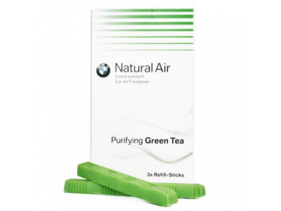 Комплект сменных картриджей освежителя воздуха BMW Purifying Green Tea, артикул 83122285674 от BMW Комплект сменных картриджей освежителя воздуха BMW Purifying Green Tea, артикул 83122285674