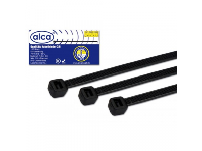 Хомут—стяжка кабельная пластиковая W-3.6 L-300