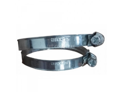 Хомут металлический червячный 25-40, 9мм (25 шт)