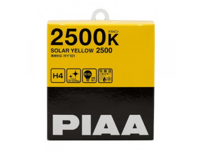 PIAA SOLAR YELLOW (H4) (2500K)