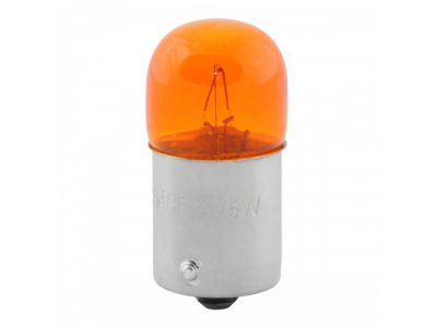 Лампа накаливания RY5W 12v5w (BA15s) yellow