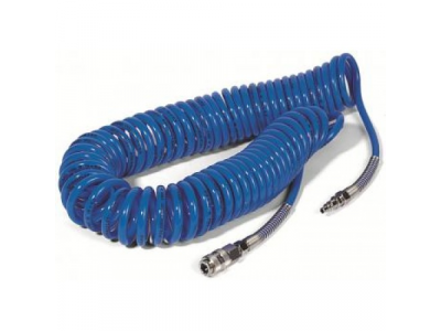 Шланг GAV спиральный полиуретановый SPR 5х8мм 12м (Быстросъём)