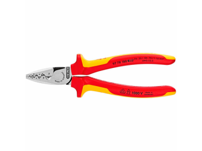 ИНСТРУМЕНТ ДЛЯ ОБЖИМА КОНТАКТНЫХ ГИЛЬЗ от KNIPEX ИНСТРУМЕНТ ДЛЯ ОБЖИМА КОНТАКТНЫХ ГИЛЬЗ