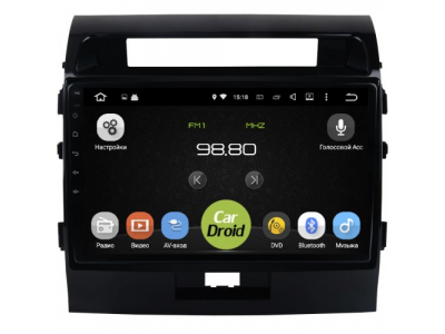 Штатная магнитола CarDroid RD-1111F для Toyota Land Cruiser 200 2007-2015